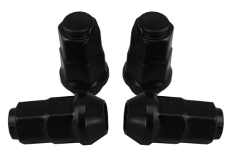 1/2 - 20 Black Wheel Nut Dual Head