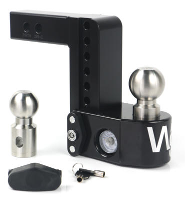 Weigh Safe Drop Hitch - 6" Drop for 2" Receiver - Black Cerakote Finish